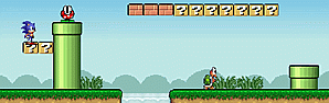 Sonic In Mario World 2
